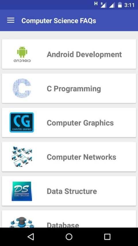 Computer Science FAQs 5 تصوير الشاشة