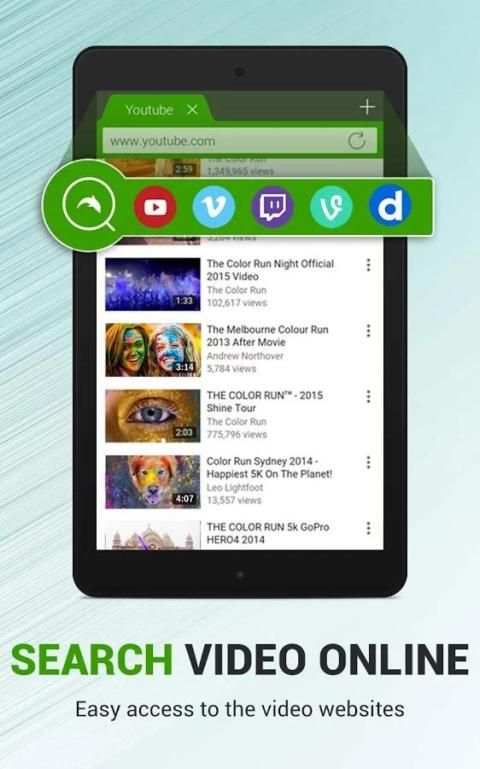 Dolphin Video - Flash Player 2 تصوير الشاشة
