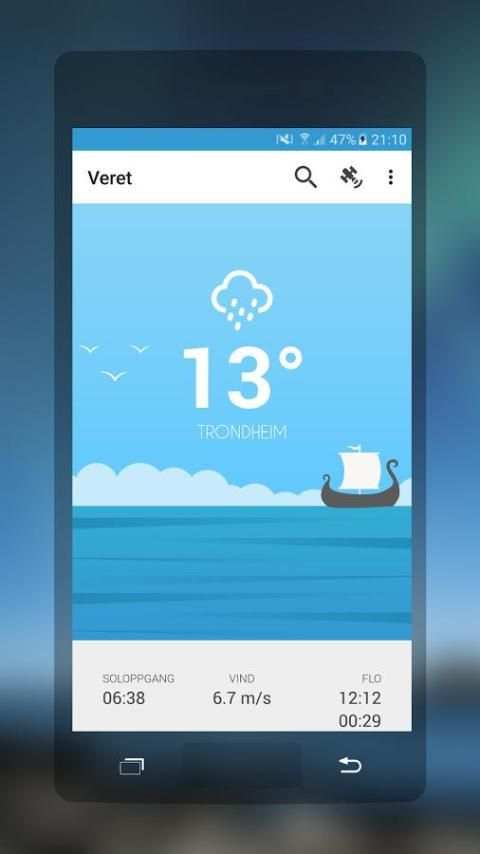 Veret - tidevann, radar++ screenshot 10