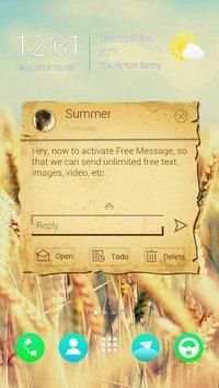 Tema SMS Surat Klasik screenshot 1