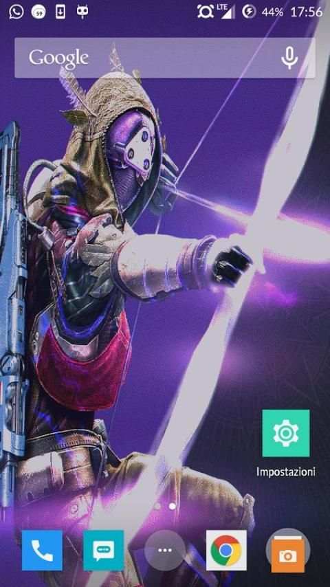 Destiny Hunter Live Wallpaper скриншот 1
