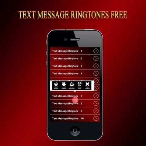 Text Message Ringtones Free 1 تصوير الشاشة
