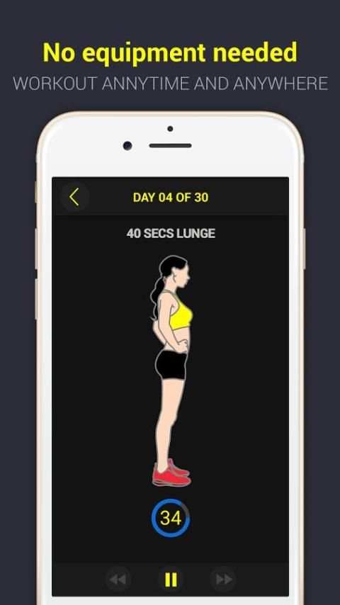 30 Day Lunge Challenge Free screenshot 10
