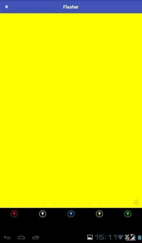 Screen Flashlight 1 Click скриншот 4