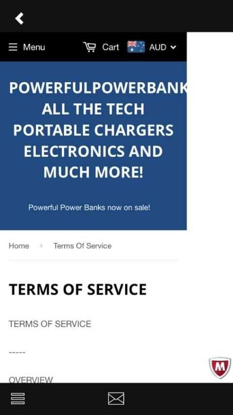 Wireless Battery Chargers Shop screenshot 1