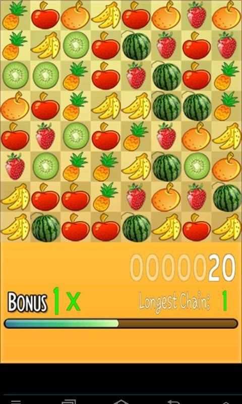 Fruit Candy Crush 1 تصوير الشاشة