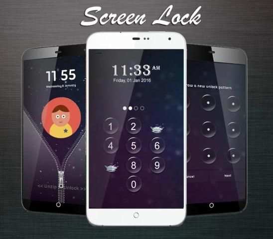 Zipper Lock Screen For Android screenshot 3