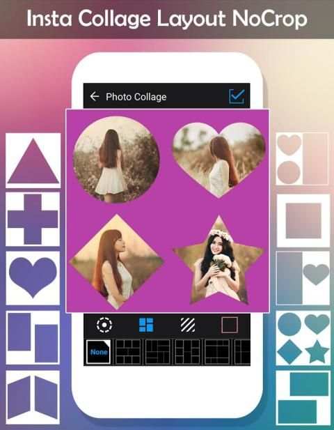 Insta Collage Layout Editor screenshot 3