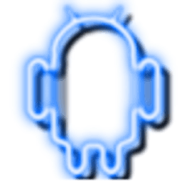 ikon Neon Blue GO Launcher Theme