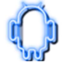 Neon Blue GO Launcher Theme on 9Apps