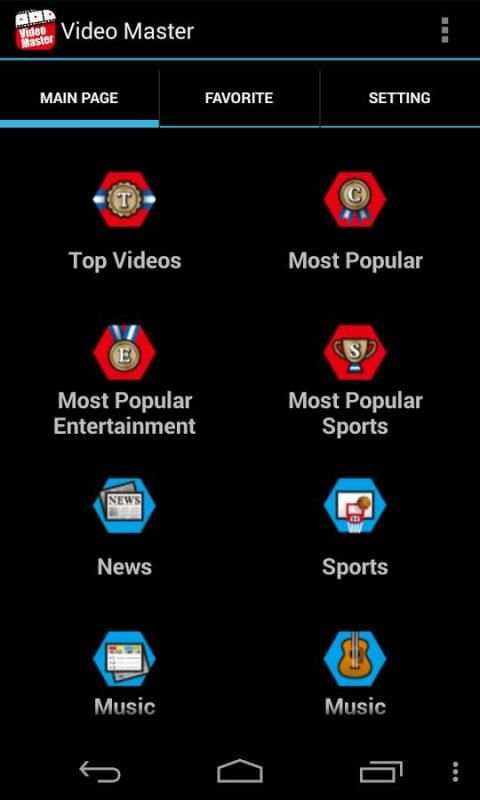 Video Master(YouTube Channels) 6 تصوير الشاشة