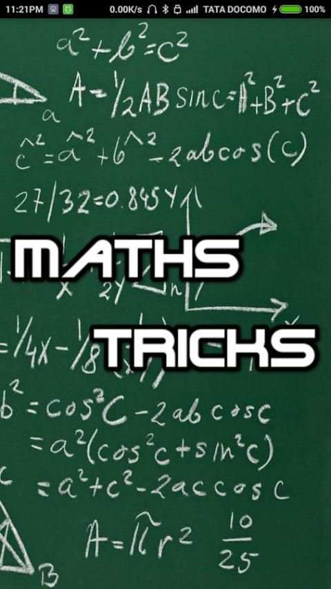 Maths Tricks स्क्रीनशॉट 5