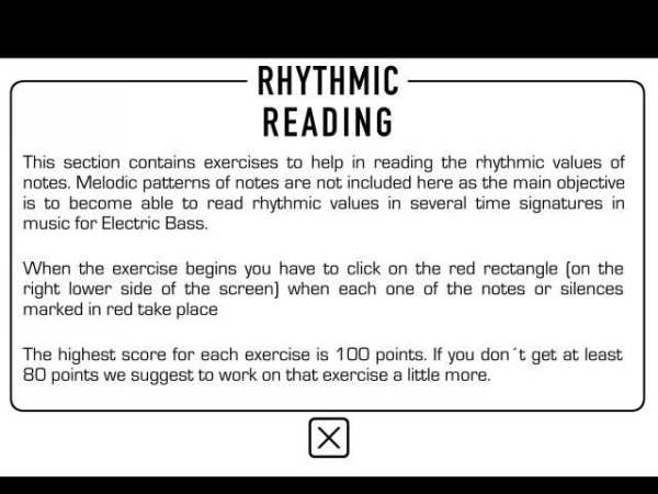 Bass Guitar Sheet Reading screenshot 2