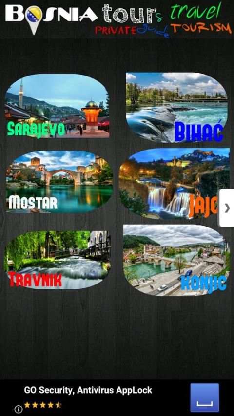 Bosnia tour screenshot 1