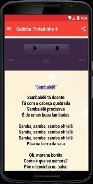 GALINHA PINTADINHA MUSICA screenshot 2