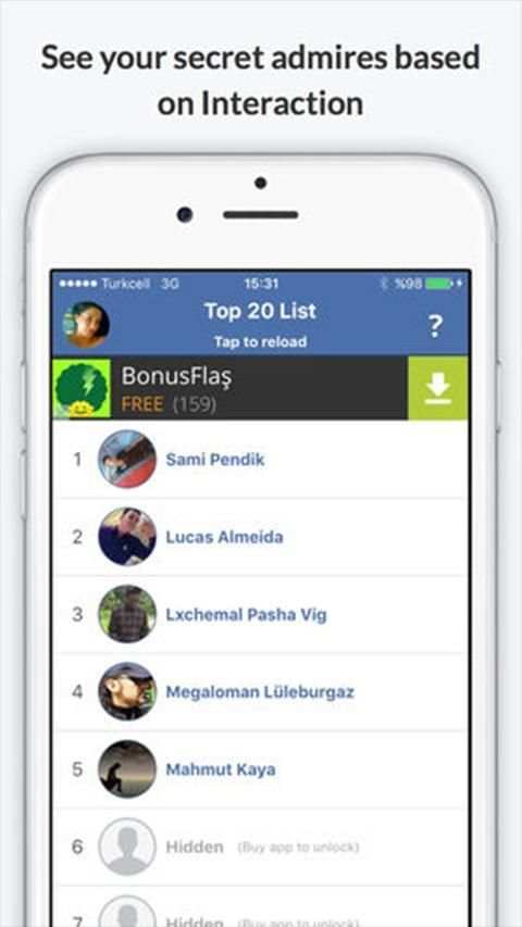 Who viewed your Facebook screenshot 1