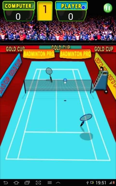 Badminton 3D Game скриншот 1