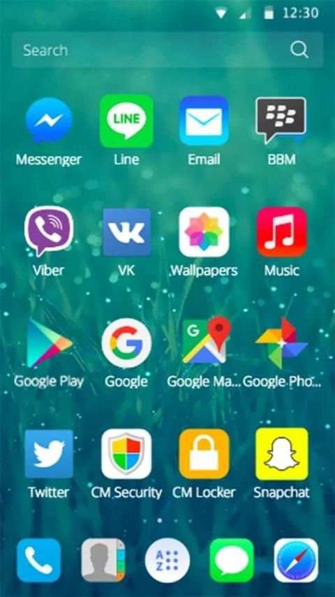 tema untuk iOS 10 screenshot 3