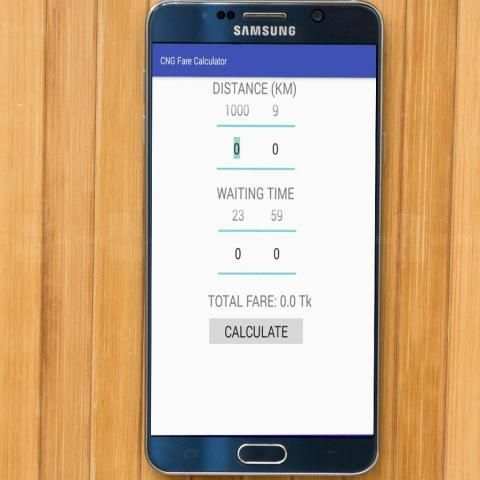 CNG Fare Calculator स्क्रीनशॉट 2
