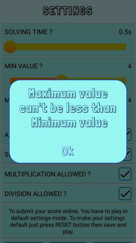 Genius | Brain Game | Math Game | Simple Game screenshot 1