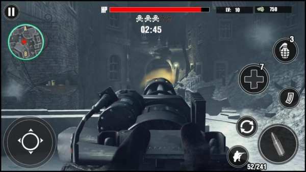 World War Gunner Guns Simulation Game screenshot 1