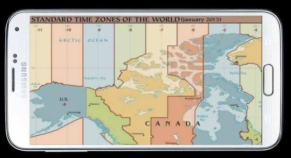 World Map Time Zone скриншот 7