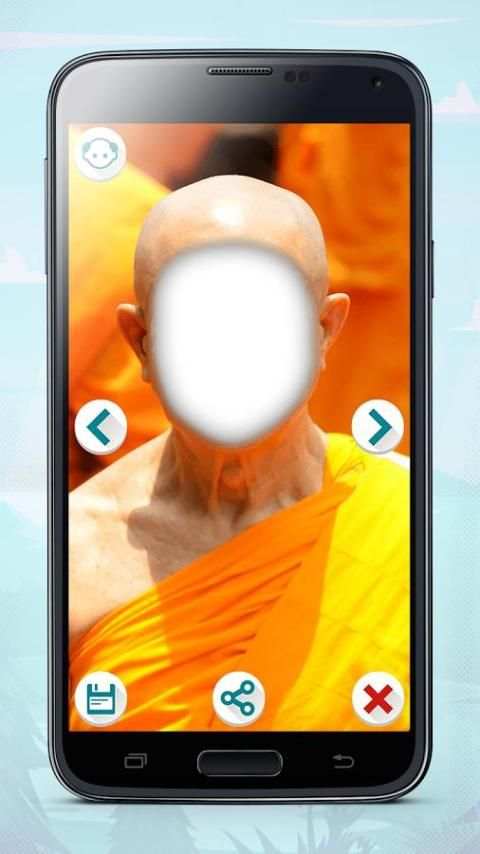 Kepala botak editor foto screenshot 5