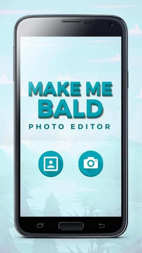 Kepala botak editor foto screenshot 2