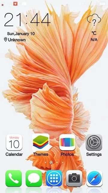 Iphone 6s plus Theme pink screenshot 3