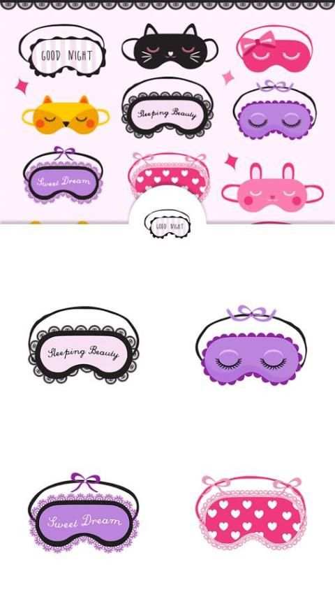 Face Mask Makeup, Sleep Emoji 6 تصوير الشاشة
