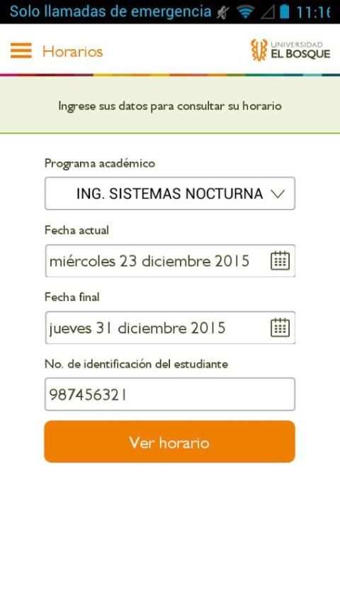 Universidad El Bosque screenshot 2