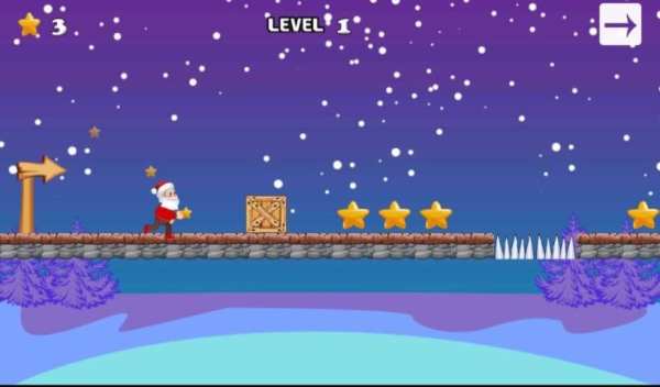 Santa Sky Run скриншот 3