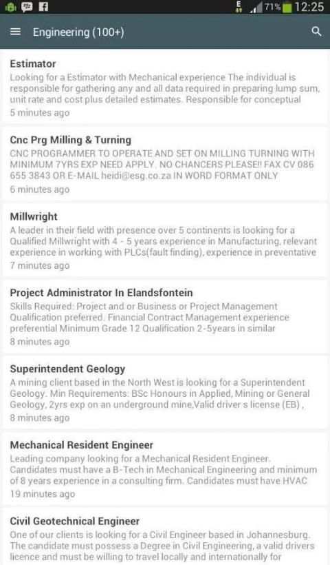jobs,learnership and more screenshot 1