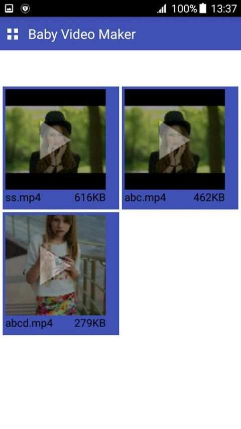 Baby Video Maker screenshot 4