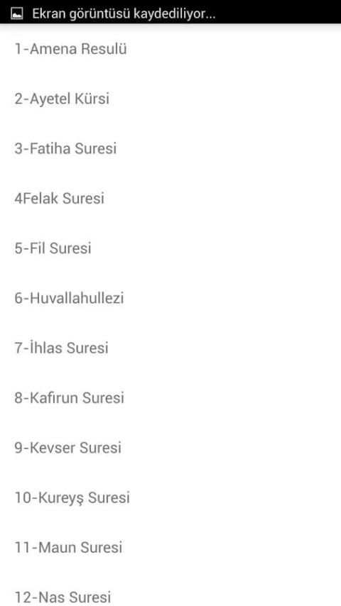 Namaz Sureleri (Abdussamed) screenshot 1