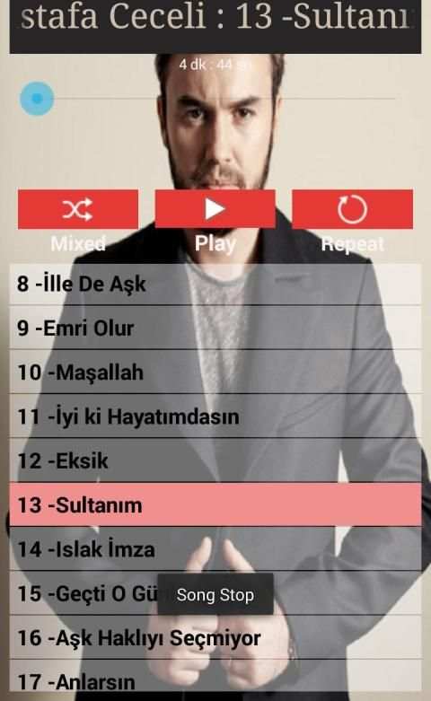 Mustafa Ceceli Şarkıları İnternetsiz ( 50 Şarkı ) screenshot 3