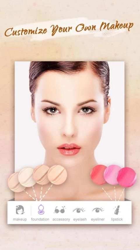 Snap Makeup Selfie Cam 3 تصوير الشاشة