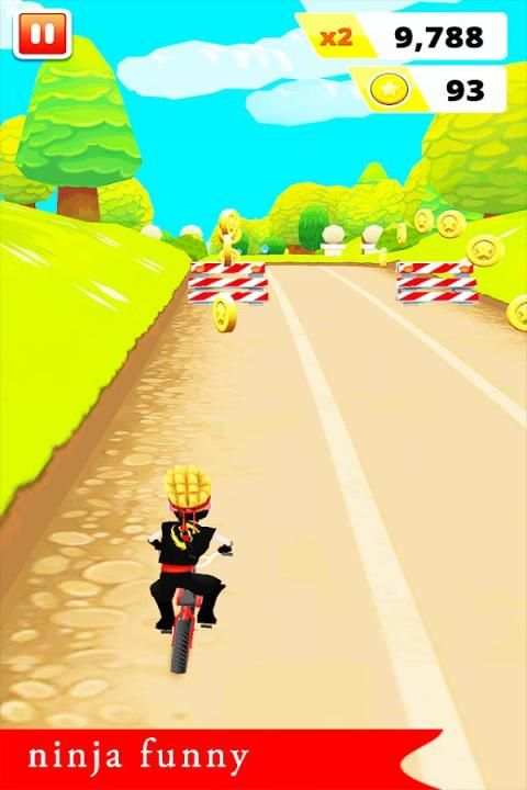 Ninja Run Subway स्क्रीनशॉट 1