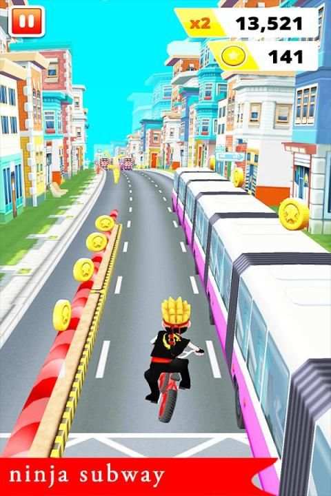 Ninja Run Subway स्क्रीनशॉट 4