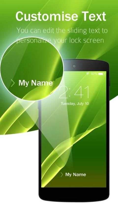 Lock Screen Xperia Theme screenshot 3
