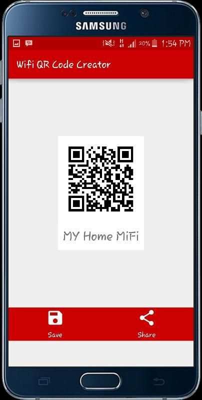 WiFi QR Code Creator screenshot 8