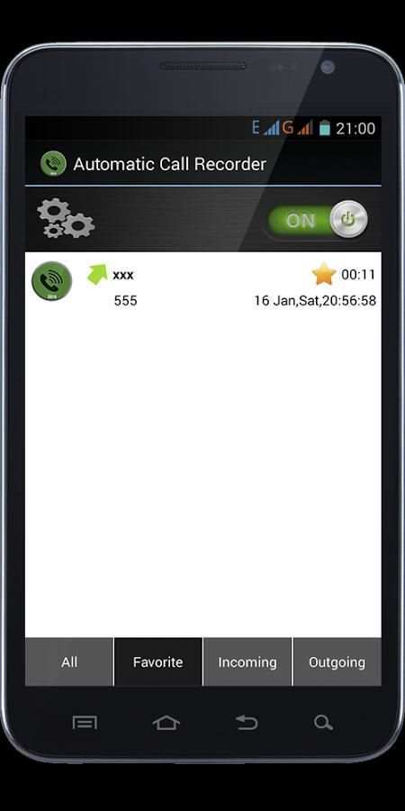 Automatic Call recorder screenshot 1