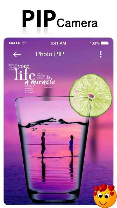 Photo PIP Camera : Photo Editor स्क्रीनशॉट 1