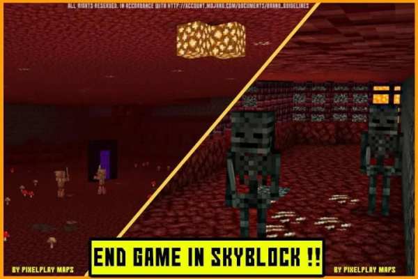 Mega Skyblock Mod For MCPE screenshot 1