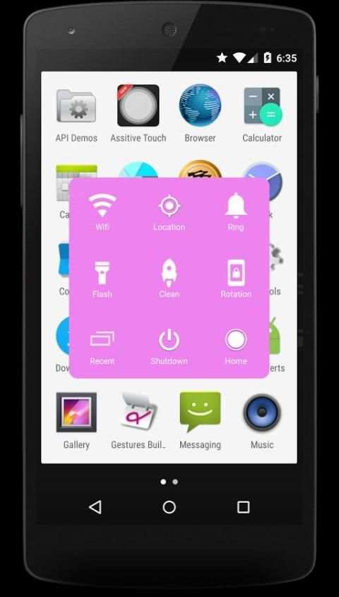 Assistive touch 6 تصوير الشاشة