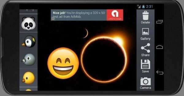 Emoji Camera Stickers screenshot 1