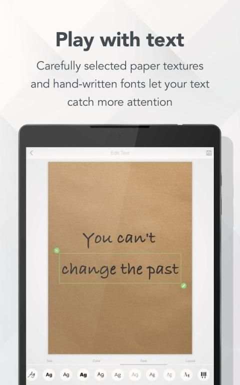 Makephoto, text on photo screenshot 4