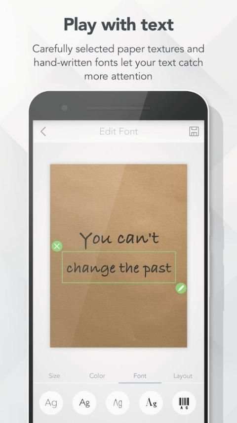 Makephoto, text on photo screenshot 12