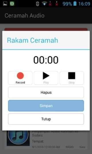 Ceramah Audio screenshot 3