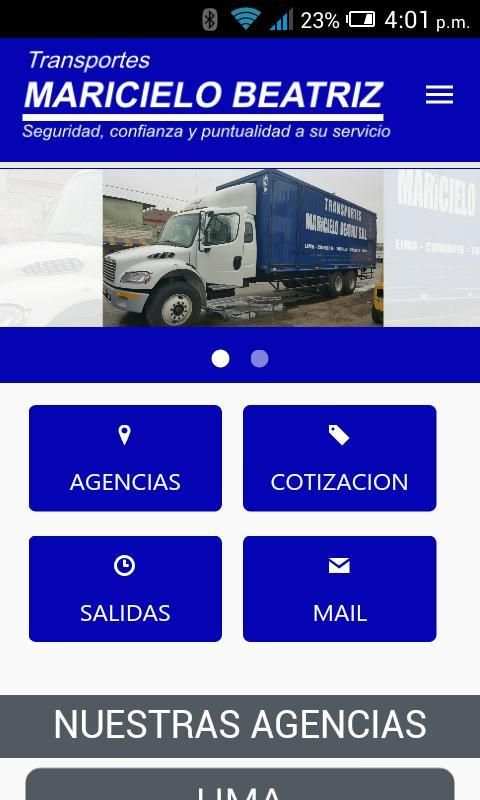 Transportes Maricielo Beatriz screenshot 4